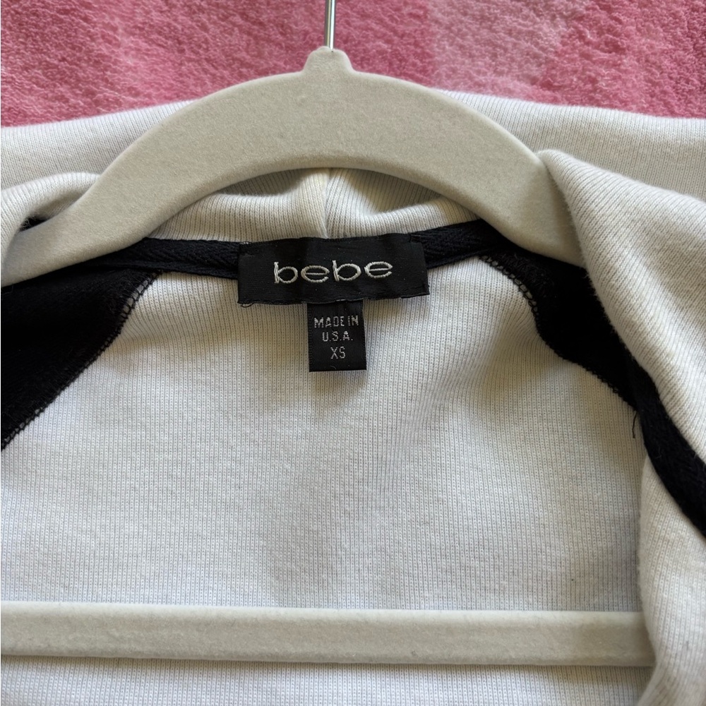 Bebe Zip-Up Hoodie and Cropped Pants Set - Picture 7 of 8